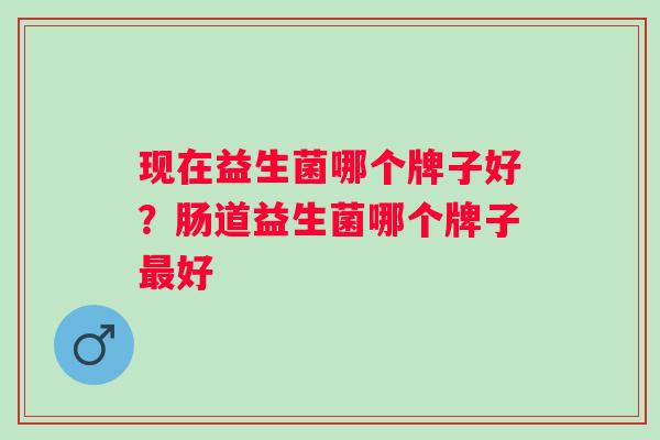 现在益生菌哪个牌子好?肠道益生菌哪个牌子好 现在益生菌哪个牌子好?肠道益生菌哪个牌子好
