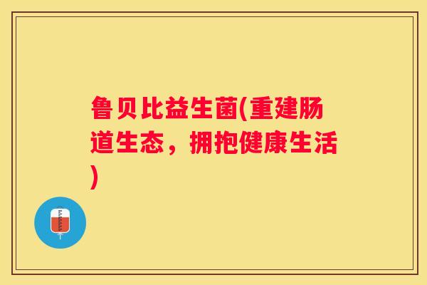 鲁贝比益生菌(重建肠道生态，拥抱健康生活)